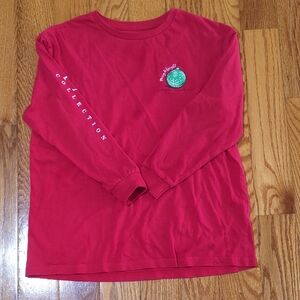 Simply Southern Red Long Sleeve Kids Tee